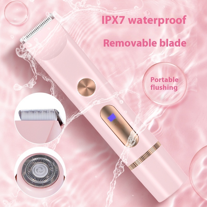 61740a14-9416-4675-93be-44cdd7617073_trans.jpeg Only Private Parts Armpit Double-headed Lady Shaver Electric Mute - Image 2